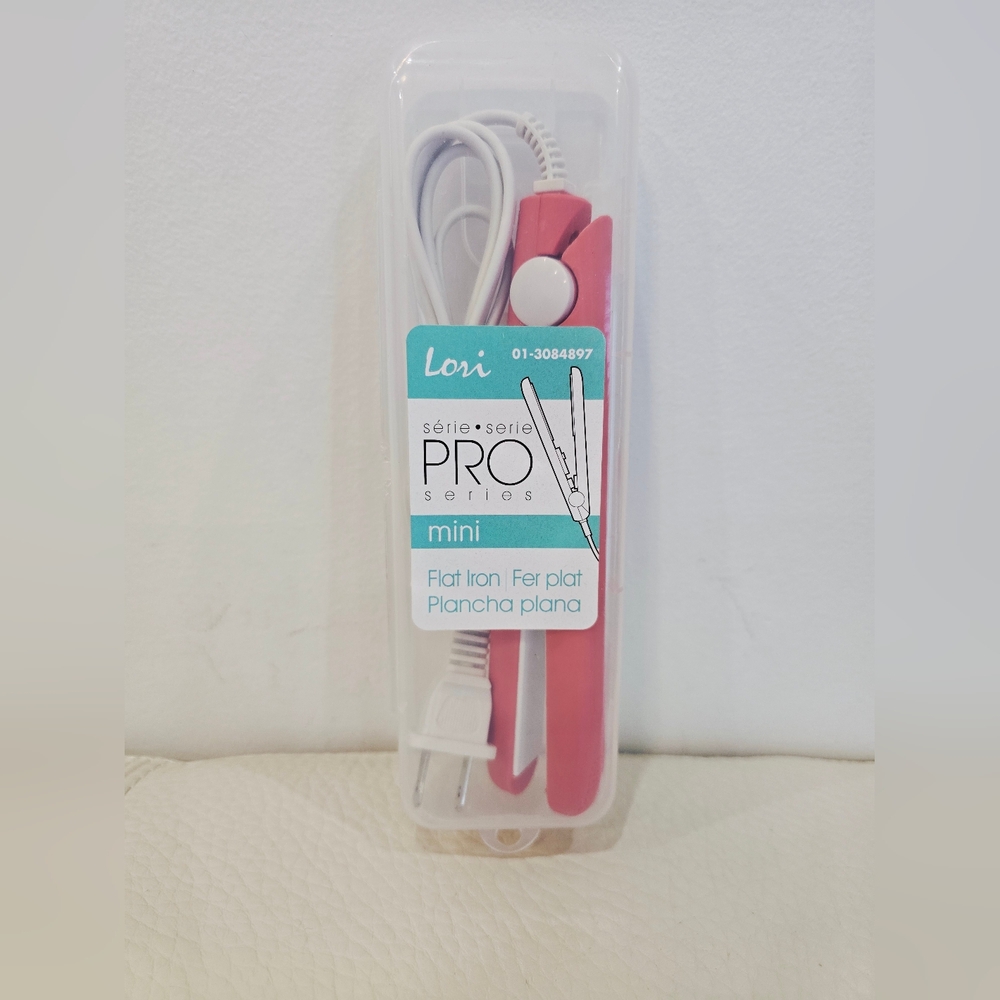 💖HOST PICK💖 LORI ProSeries Mini Travel Flat Iron Hair Tool Mint Coral